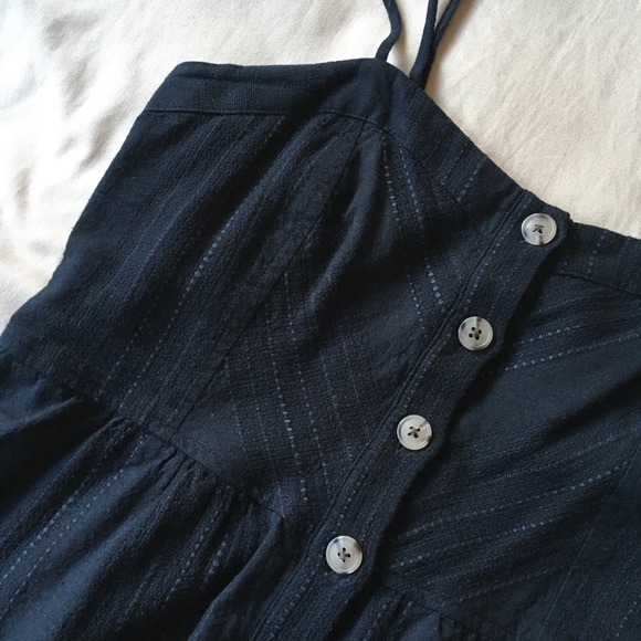 Button Down Little Black Dress - Picture 7 of 10